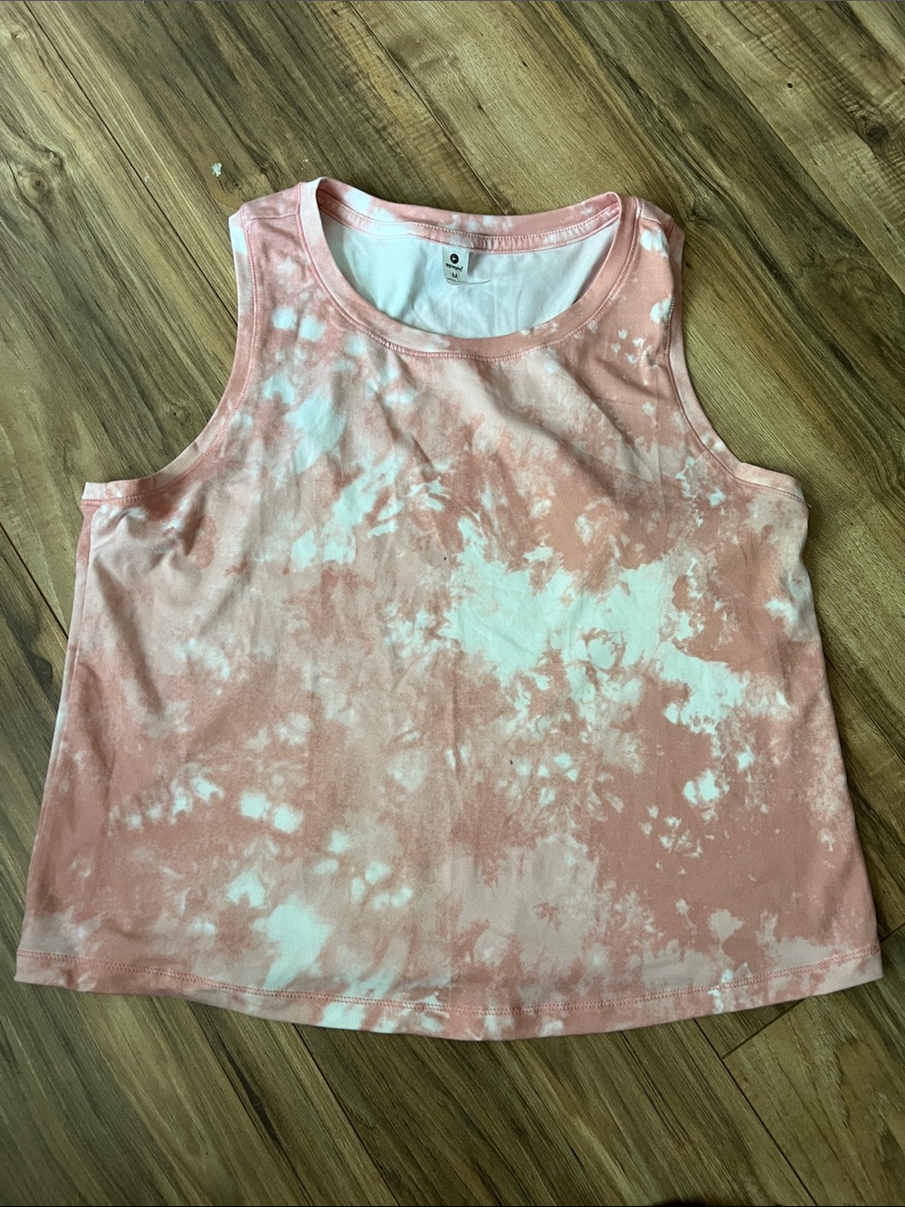 90 Degrees Pink Tye Dye Tank M